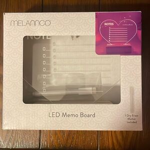 🤍 LED memo board